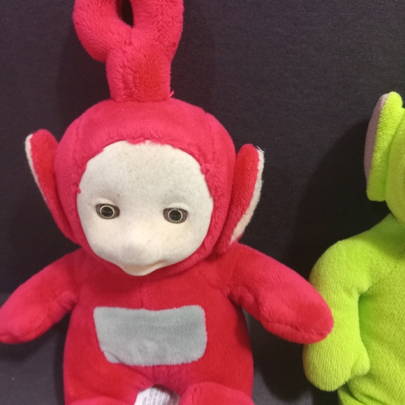 Teletubbies Plush Toys Set with Christmas Tape - Picture 4 of 7